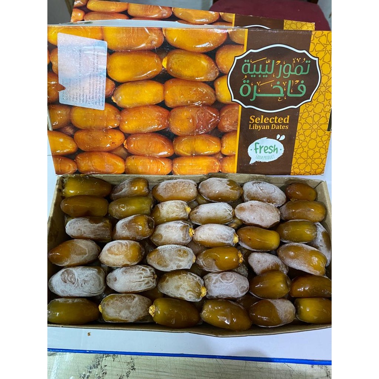 Kurma RUTHOB LIBYA Kemasan EMBER 880GR// kurma muda kuning/exp 2026