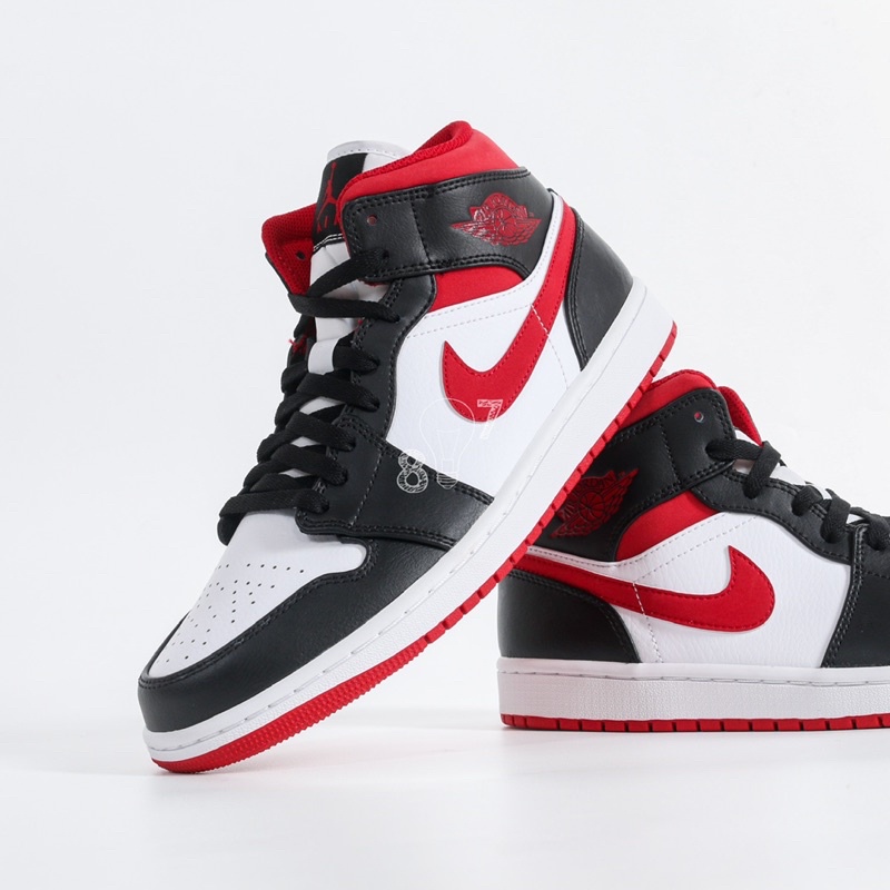 air jordan 1 mid dark red