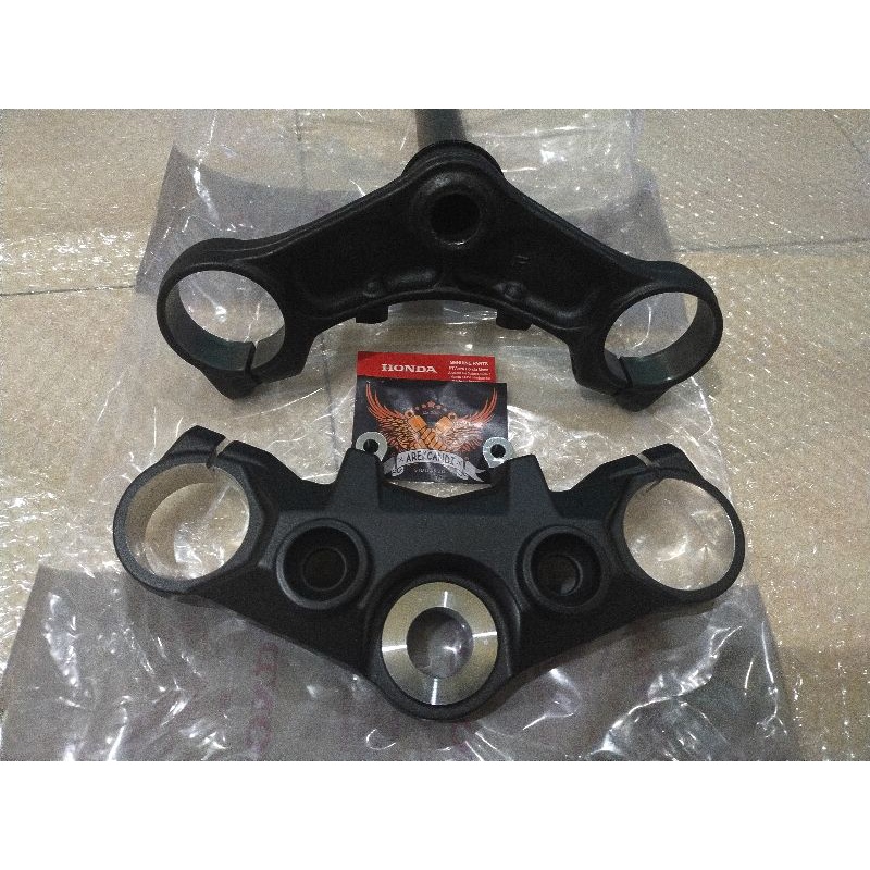 segitiga segi tiga set atas bawah new cb 150 r cb150r USD 2021 ori ahm