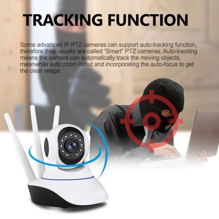 APLIKASI YOOSEE IPCAM NEW 3 antena Super sinyal Kuat double IP CAM CCTV Wireless IP Camera Wifi 3 an