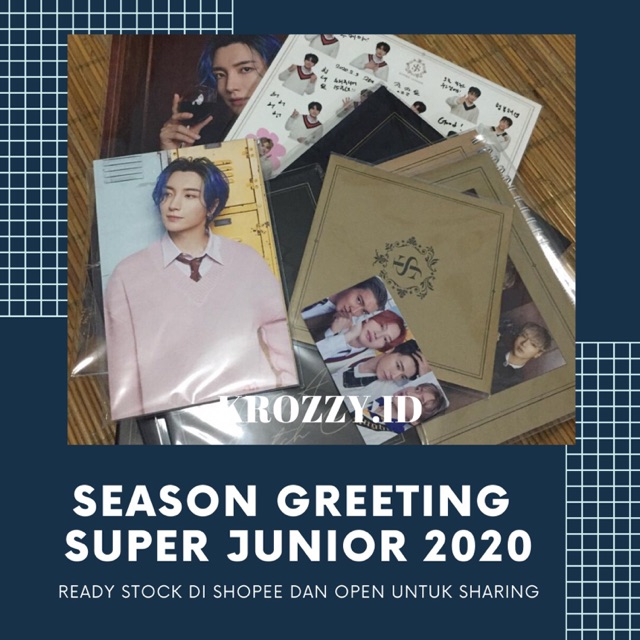 [READY STOCK] Sharing Season Greeting SUPER JUNIOR 2020