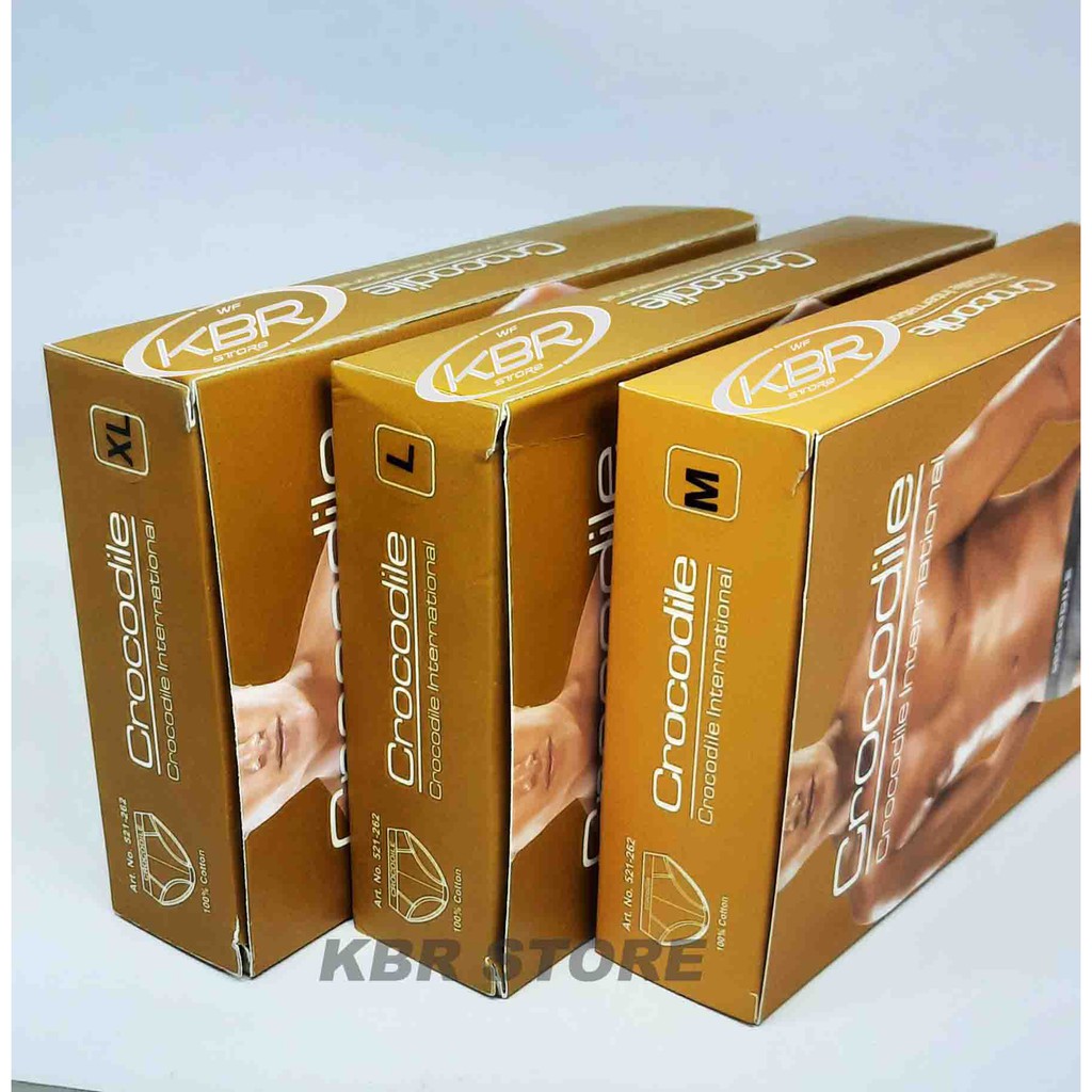 KBR STORE-Celana dalam pria Crocodile 521 - 262 Harga 2 pcs