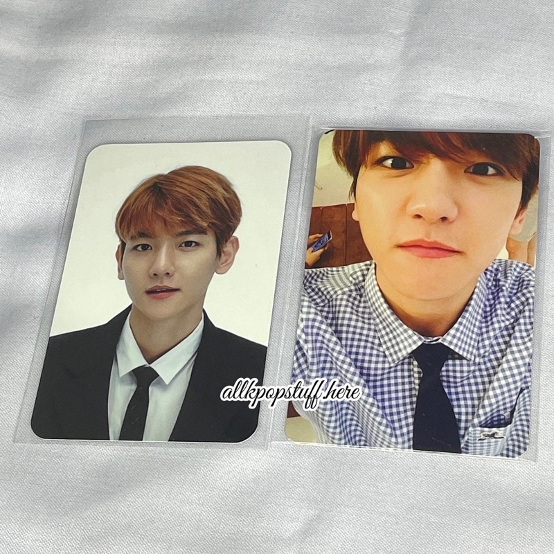 Jual Photocard Baekhyun Ticket Holder Elyxion Satu Set Baekhyun Exodus K Official Pc Bbh Wl 3179