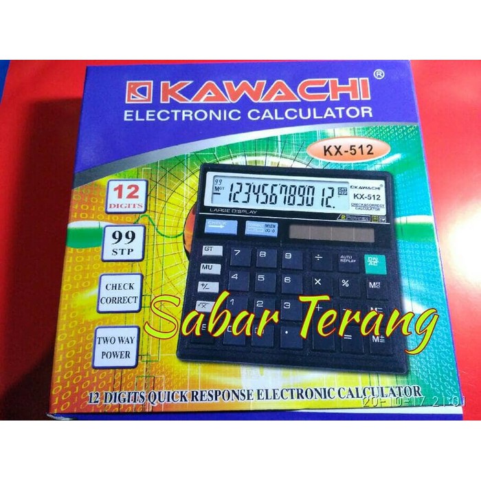 

Kalkulator Calculator Kawachi besar