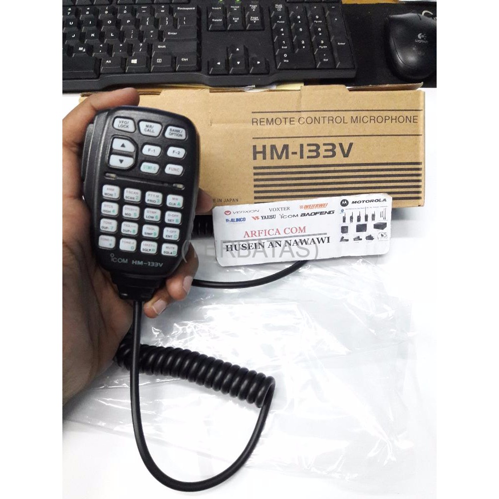 JUAL EXTRAMIC ICOM HM 133 MURAH EXTRAMIC RADIO RIG ICOM IC 2300H