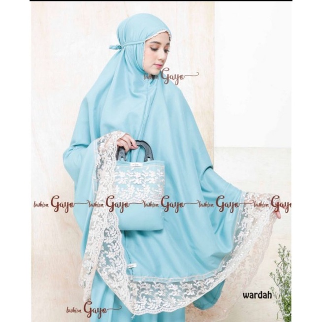 Mukena Dewasa SALEENA series include Tas