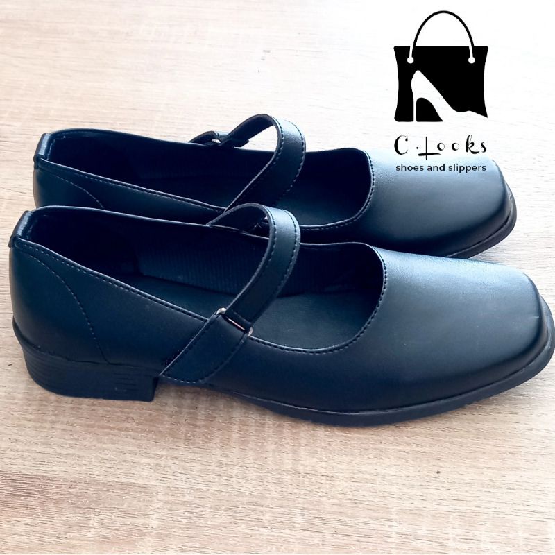 Sepatu Pantofel Sekolah Paskibraka Hak 3Cm Size 36-41