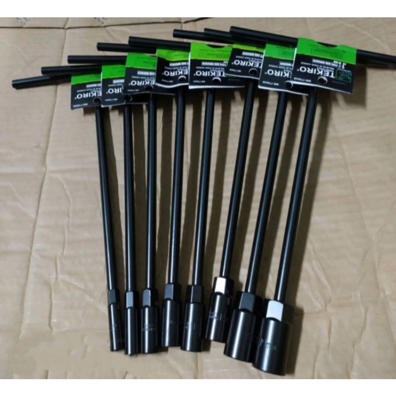 Kunci T Sock Tekiro Hitam Set 8 10 12 14 17 MM