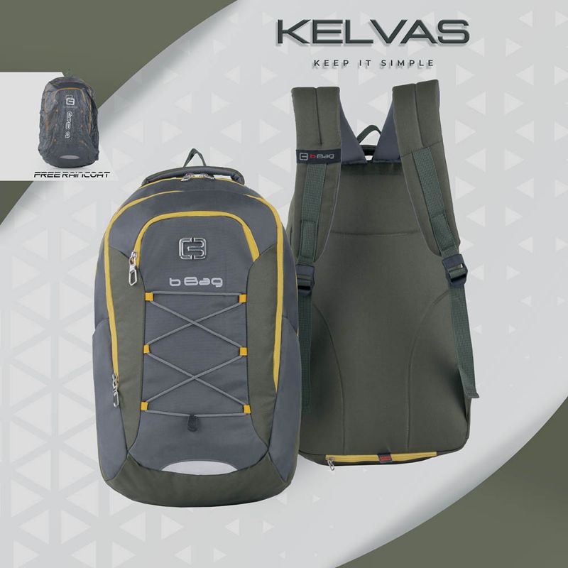 Tas Backpack Pria 30 Liter | Tas Punggung | Tas Travelling | Tas Ransel | Tas Sekolah Kuliah Kerja Bahan Cordura Premium