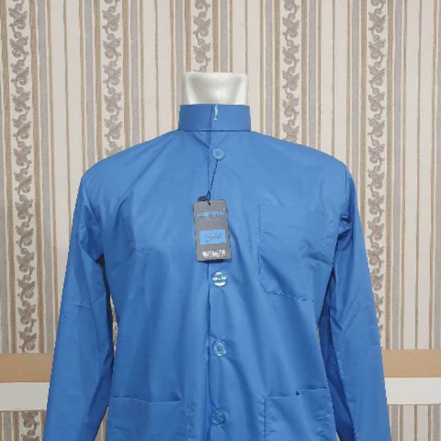 Baju koko Ammu biru langit ORI