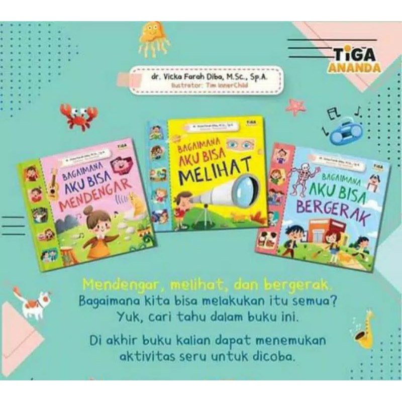 Buku Cerita Anak bergambar by Tiga Ananda