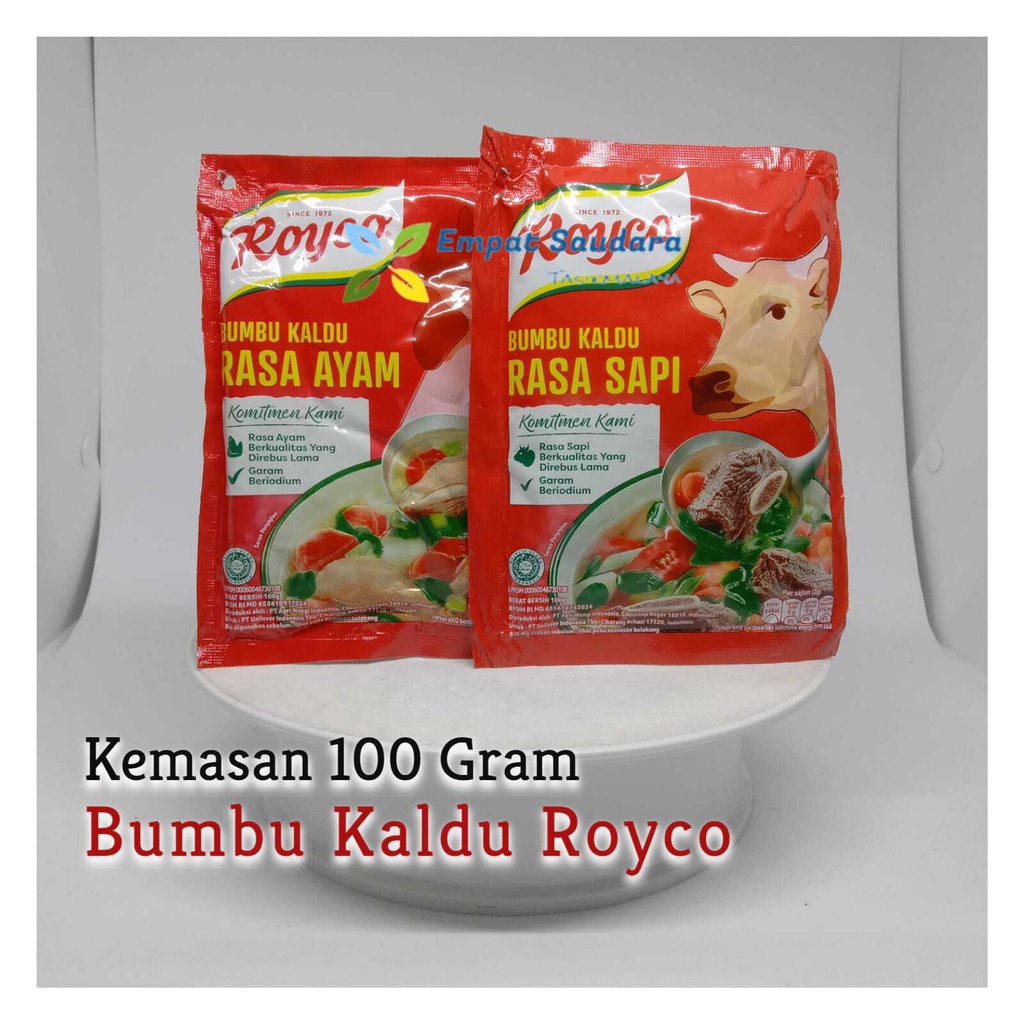Royco Bumbu Kaldu Penyedap Rasa Kemasan 100 Gram Shopee Indonesia