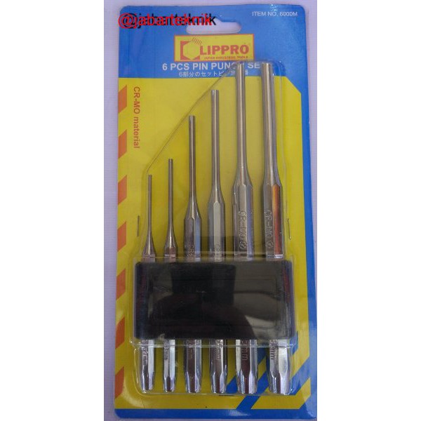 

LIPRO PARALLEL PIN PUNCH SET 6 PCS