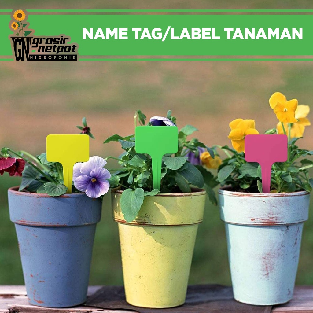 Label Penanda Tanaman / Name Tag / Tanaman Hias Semai Benih Bibit
