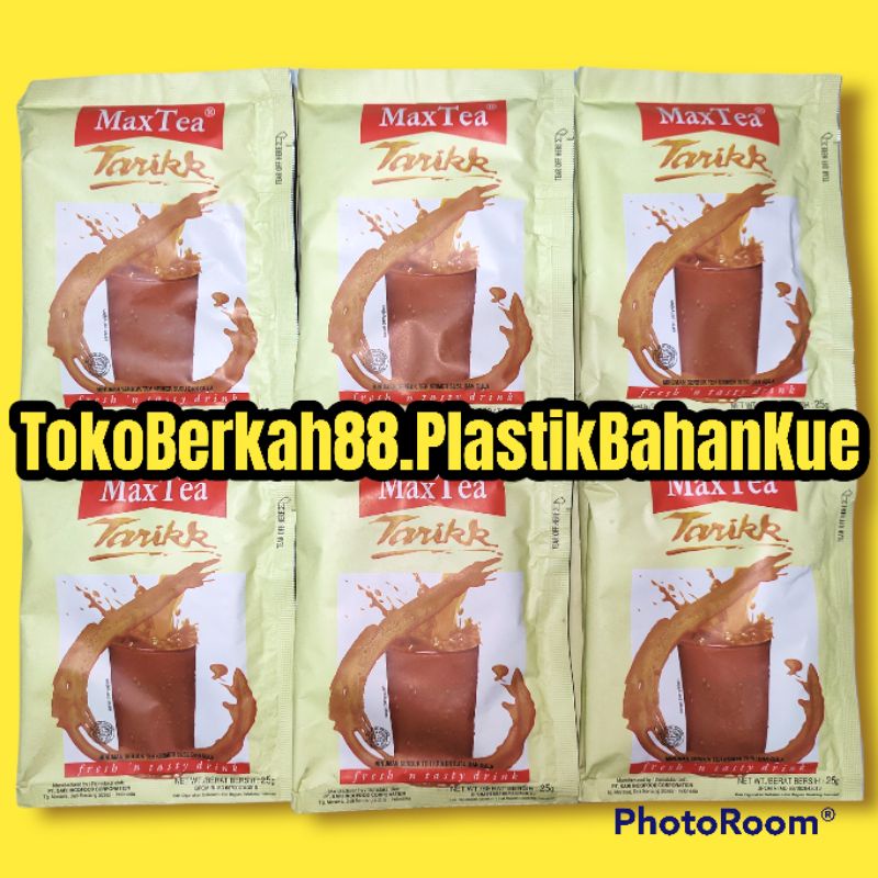 

MAX TEA TARIKK / TEH TARIK - PER RENCENG ISI 10 PCS X UK. 25 GR