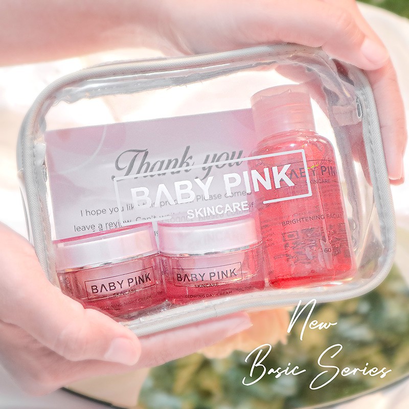 Baby Pink Skincare Basic Series Original Aman Halal Resmi BPOM