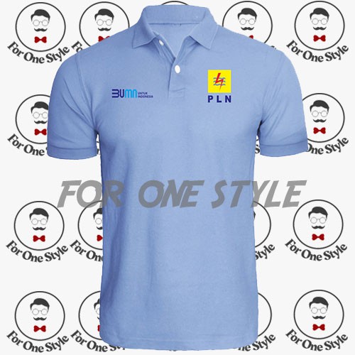 POLO SHIRT PLN BUMN - Poloshirt Kaos PLN BUMN - Custom Polo - foroestyle
