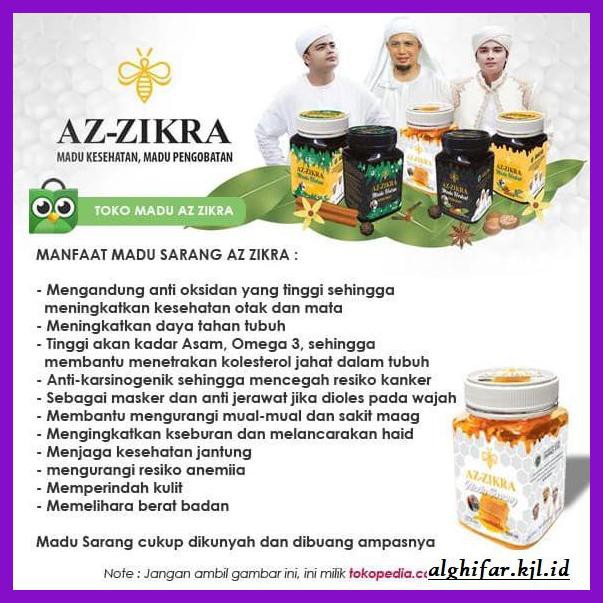 

MADU-MINUMAN- AGEN RESMI !! MADU AZ ZIKRA HERBAL SUPER ASLI AZZIKRA KEMASAN BARU - HERBAL SUPER