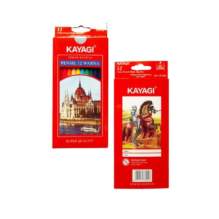 

PENSIL WARNA KAYAGI CP-1210 12 WARNA