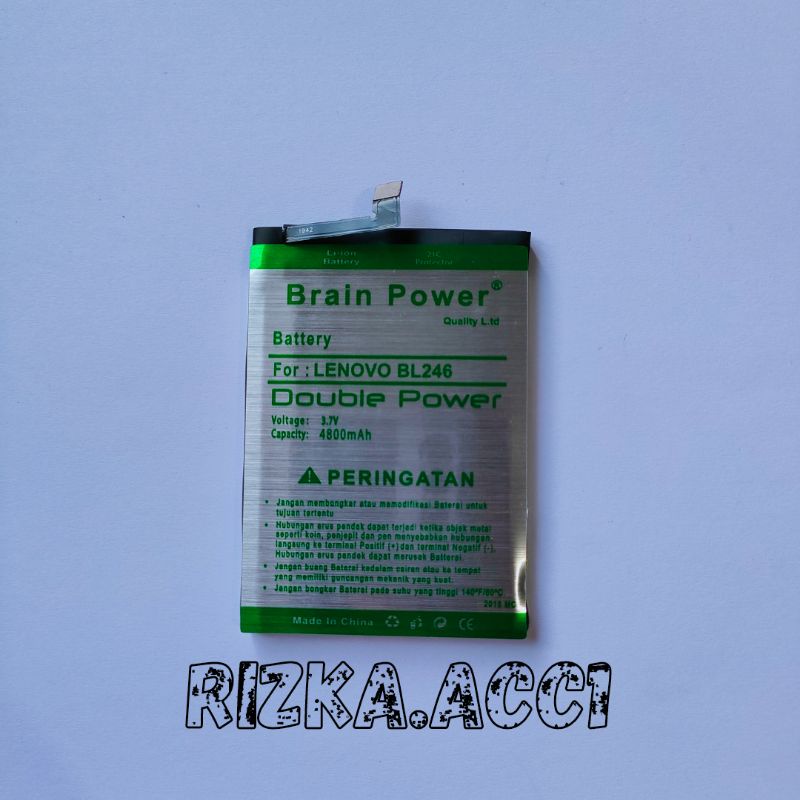 Baterai Batre Lenovo BL246 / Lenovo Vibe Shot Z90 - Z920 BL-246 Double Power Battery Hp