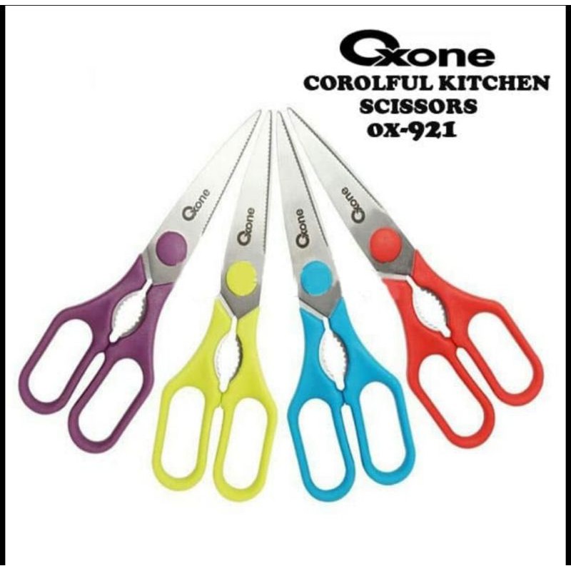 Gunting Dapur OXONE OX 921 - Kitchen Scissors - OX921