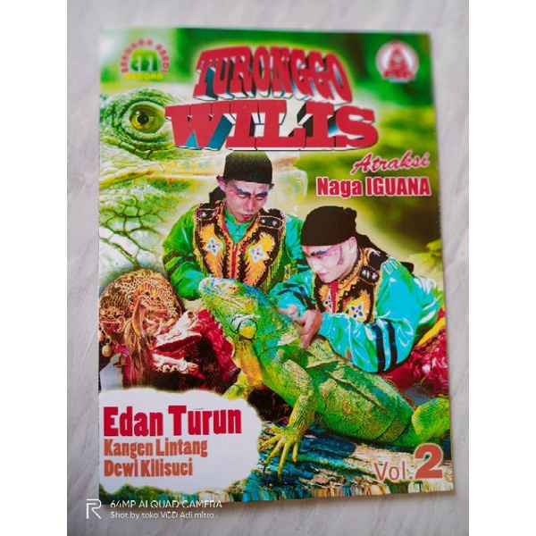 VCD original jaranan Turonggo Wilis edan turun