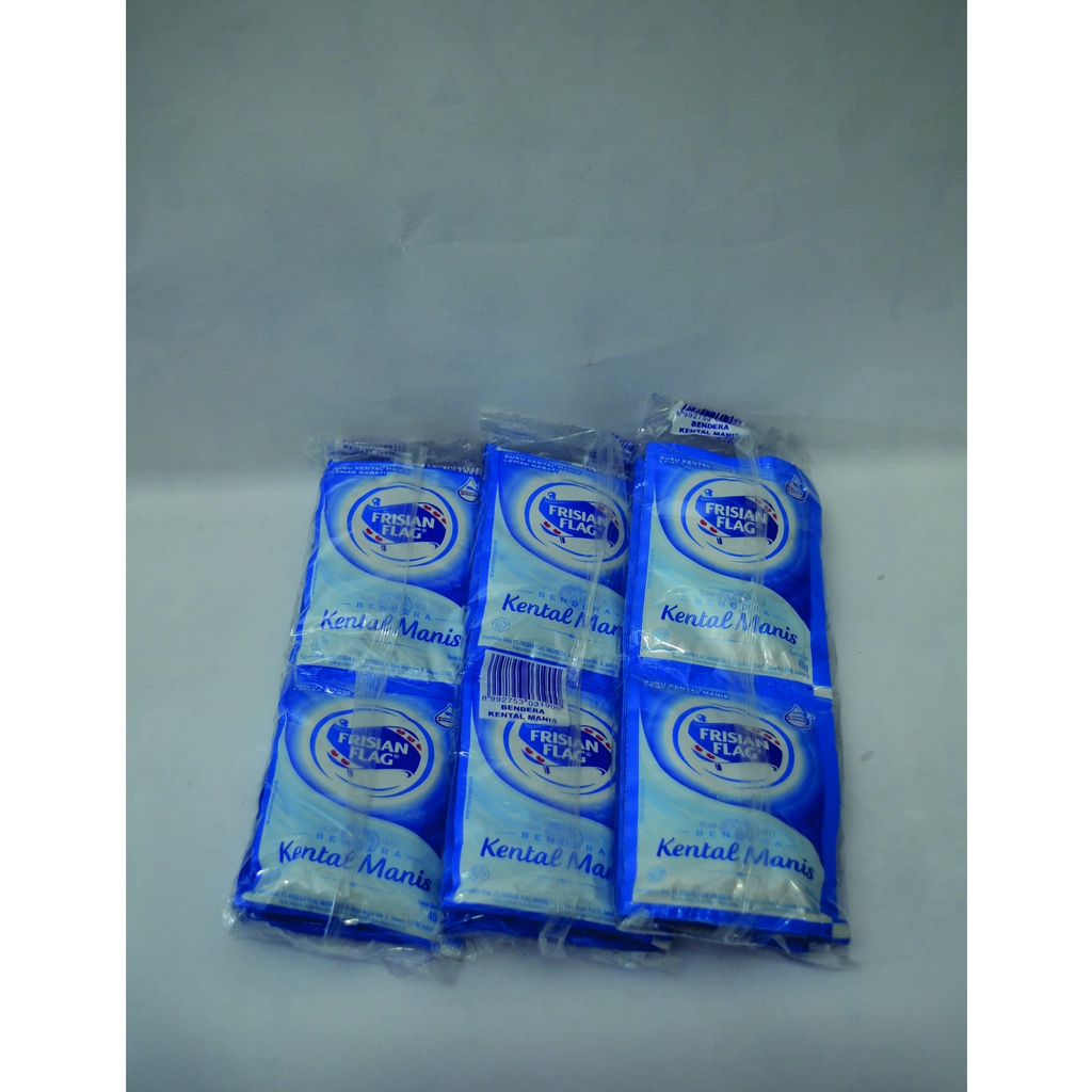 

Frisian Flag Bendera Kental Manis Sachet 40 Gram Putih