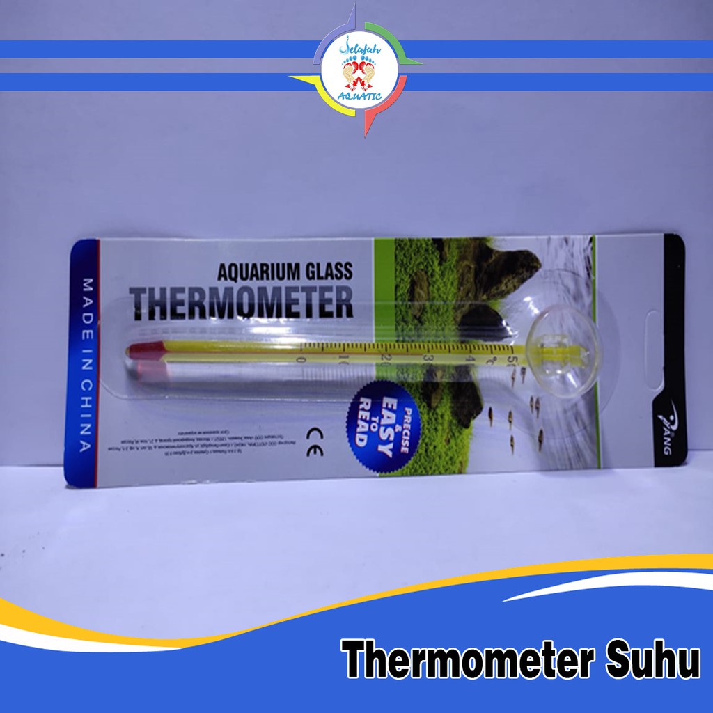 Termometer suhu Yang Aquarium Aquascape