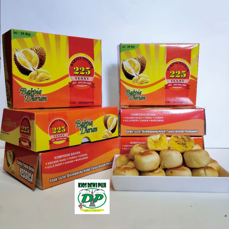 

Bakpia Pathok -225- DURIAN (Kering)