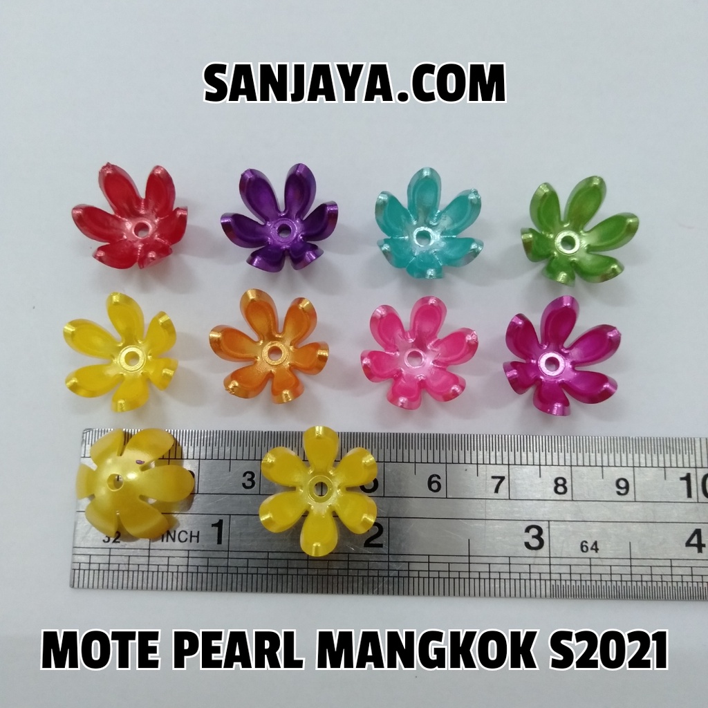 MOTE PEARL / MANIK KELOPAK MAHKOTA / MANIK MANGKOK AKRILIK / MANIK PEARL MANGKOK / MOTE PEARL MANGKOK S2021