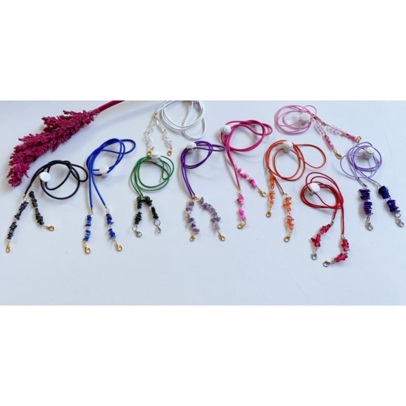 Strap masker Batu belah 2 in1