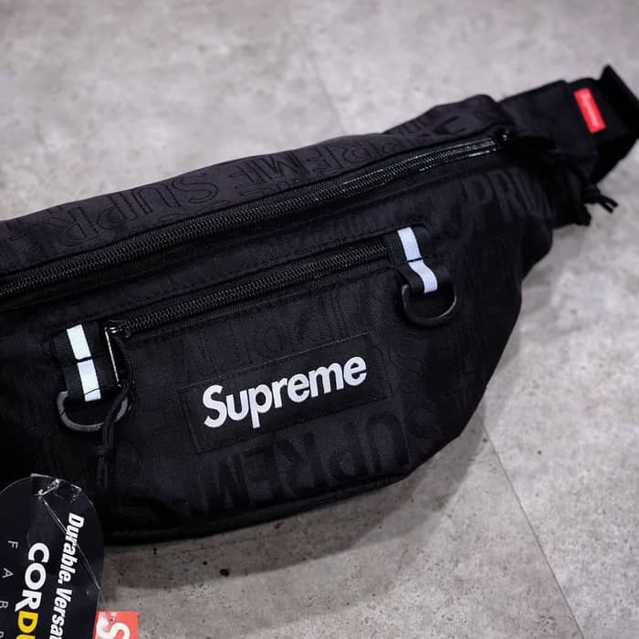 supreme ss19 waist bag black