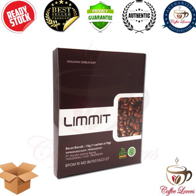 LIMMIT COFFEE 1 SACHET - 15 GRAM KOPI STAMINA PRIA TERPERCAYA TERMURAH