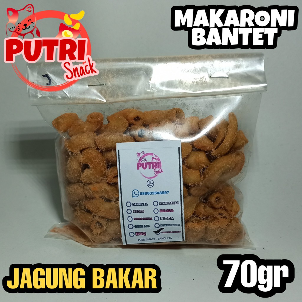 Makaroni Bantet / Makaroni Ngembang 70gr Bumbu Seblak