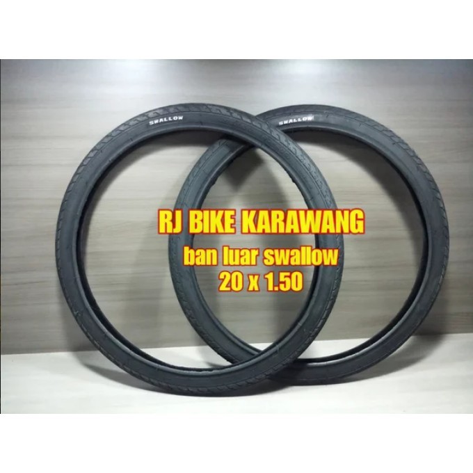 Ban luar Swallow 20 x 1.50 Hitam