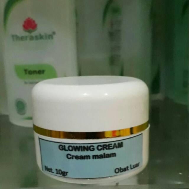 Glowing cream
