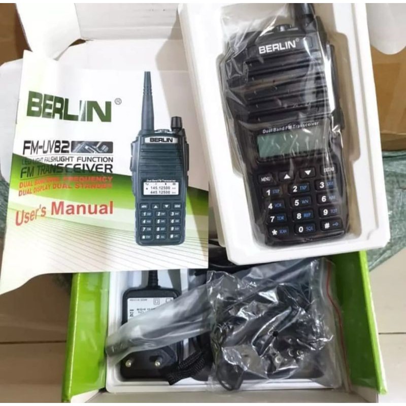 HT BERLIN UV82 DUAL BAND VHF DAN UHF