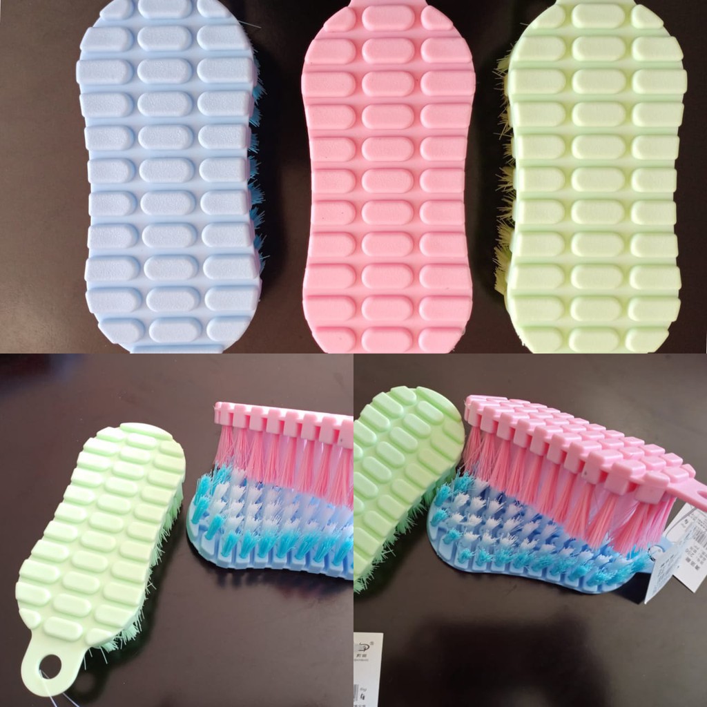 Sikat Lengkung Lantai WC Serbaguna - Poppy Brush Flexible ValensiaHair