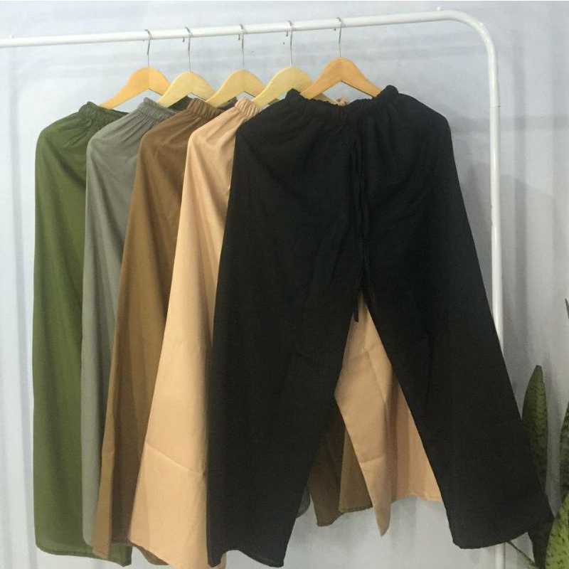 Kulot linen/kulot polos/kulot rayon