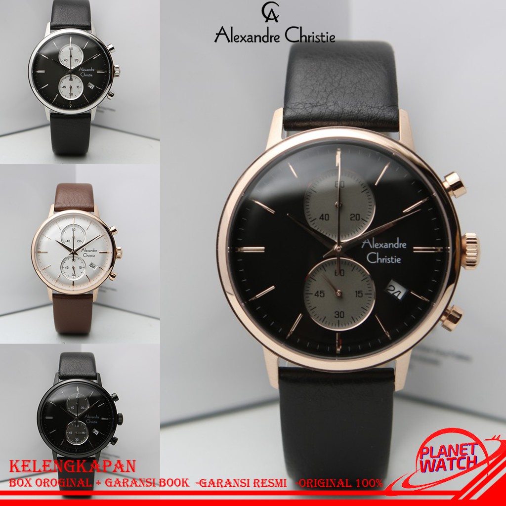 JAM TANGAN ORIGINAL ALEXANDER CHRISTIE PRIA ORIGINAL JAM TANGAN ALEXANDRE CHRISTIE PRIA JAM ALEXANDE
