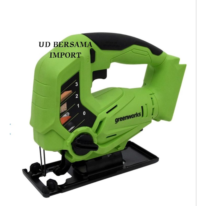 GREENWORKS Cordless Jig Saw/Mesin Gergaji Jigsaw 24V Tanpa Kabel USA