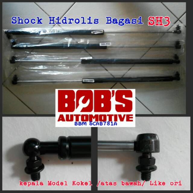 Shock bagasi hidrolis bagasi civic nouva nova