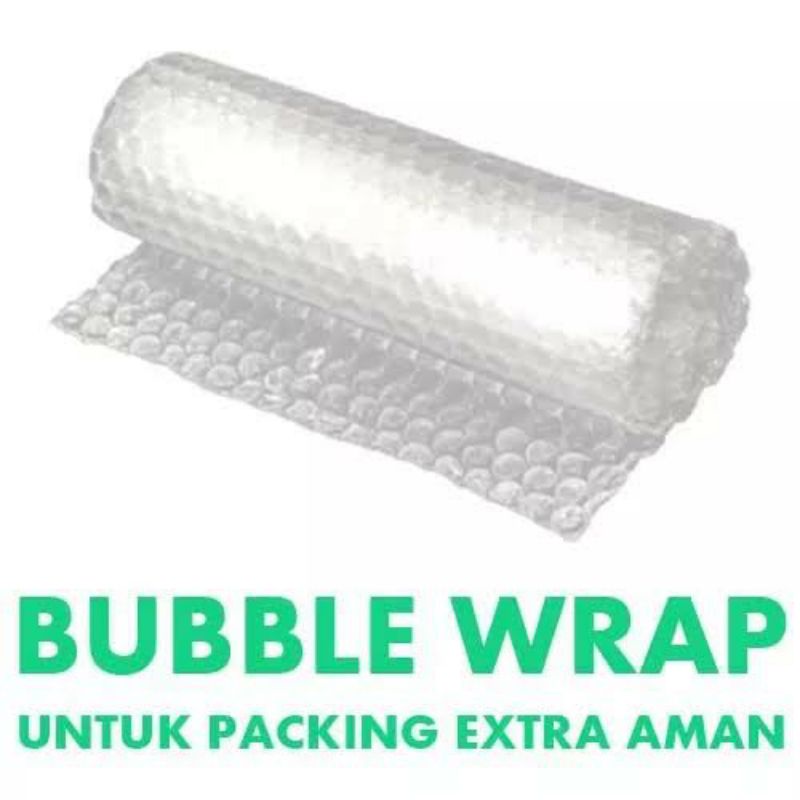 

Packing tambahan bubble wrap
