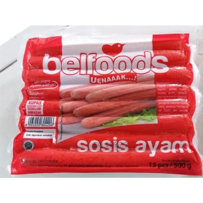 

Belfoods Uenaaak Sosis Ayam Long 500 gr