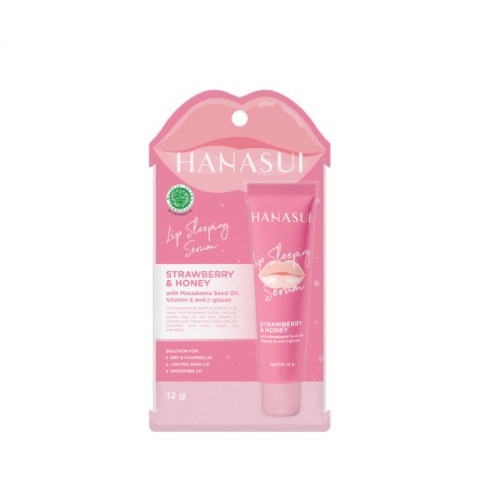 HANASUI LIP SLEEPING SERUM 12gr BPOM