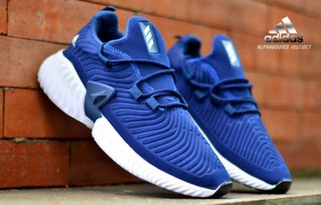 Sepatu Sneaker Adidas Alphabounce Instinct Premium Sepatu Olahraga Running Pria Murah Sepatu Santai