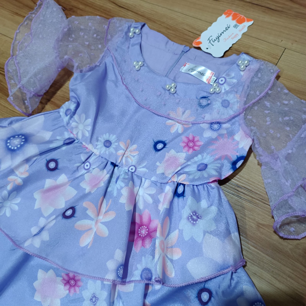 [Brandedbaby] 3T-9T DRESS ENCANTO MIRABEL DAN ISABELA KOSTUM ANAK PEREMPUAN IMPORT