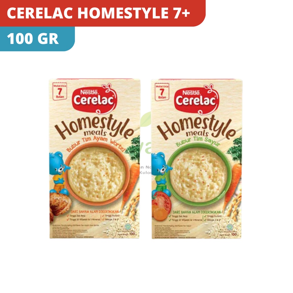 NESTLE CERELAC HOMESTYLE 8+ 100GR