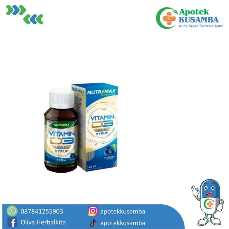 vitamin d3 400iu Syrup nutrimax