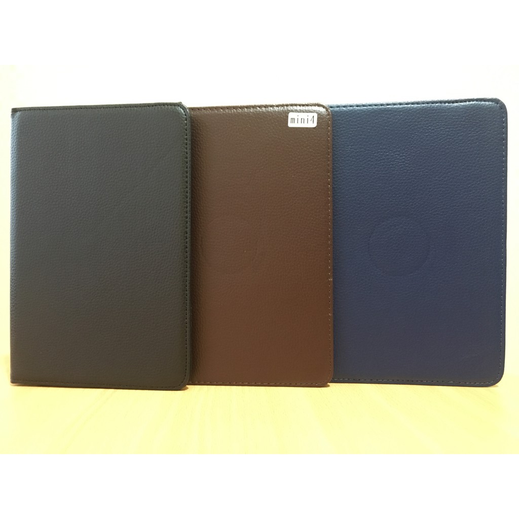 IPAD MINI 4  PREMIUM ROTARY STANDING LEATHER CASE (AUTOLOCK)